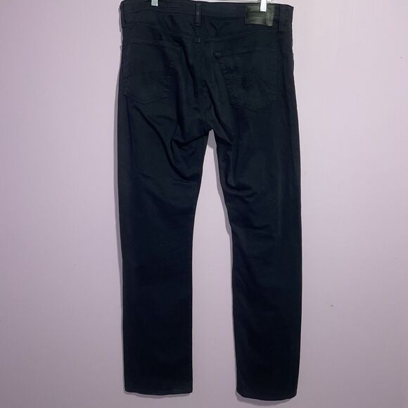 Adriano Goldschmied Protege Straight Leg Jeans Men 36x34 Navy Casual Minimalist - Picture 5 of 8